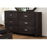 Lyric Upholstered Dresser - Brownish Grey
